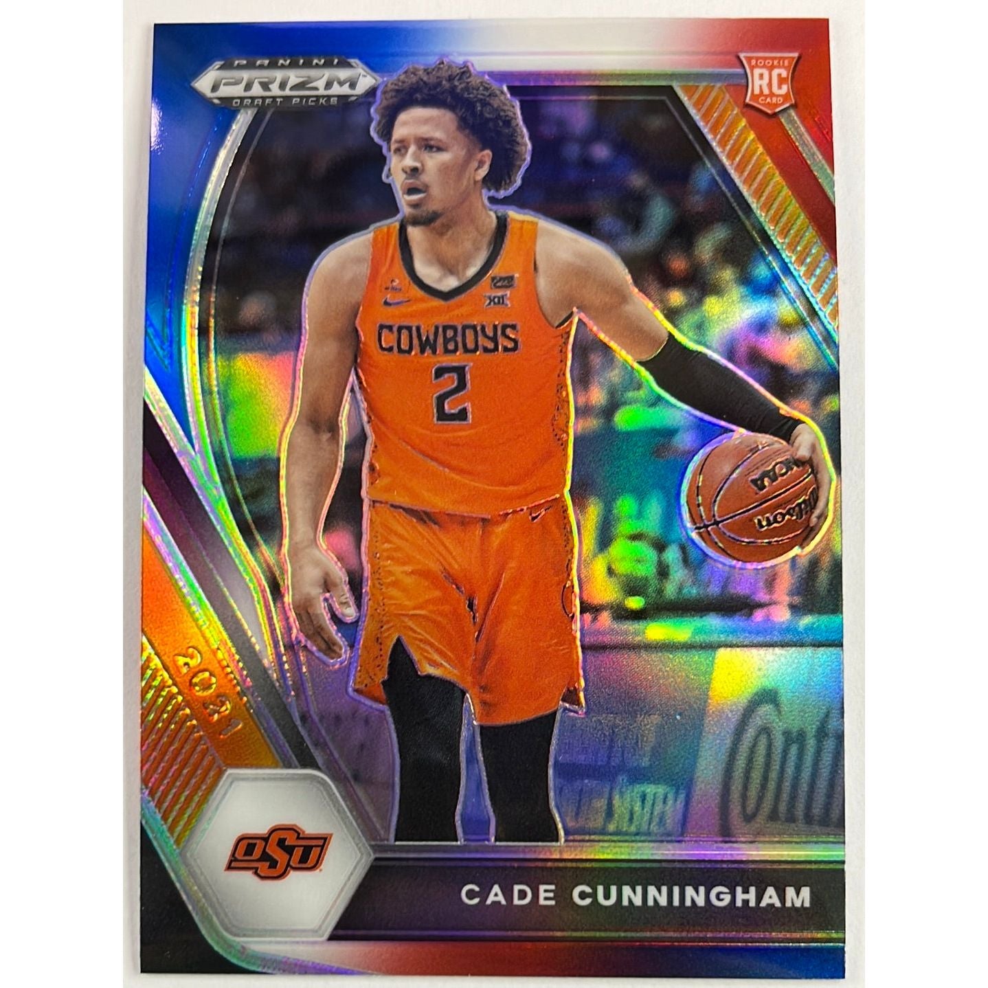 2021 Prizm DP Cade Cunningham Red White Blue Prizm | Local Legends Cards & Collectibles
