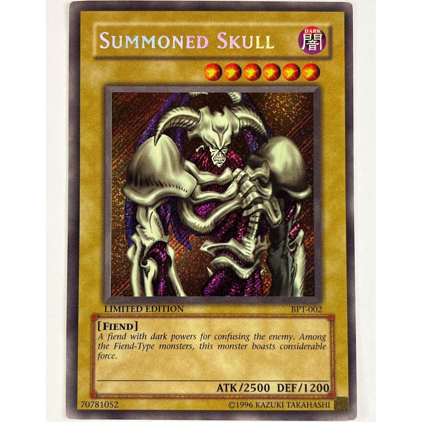 Summoned Skull Holo PScR BPT 002