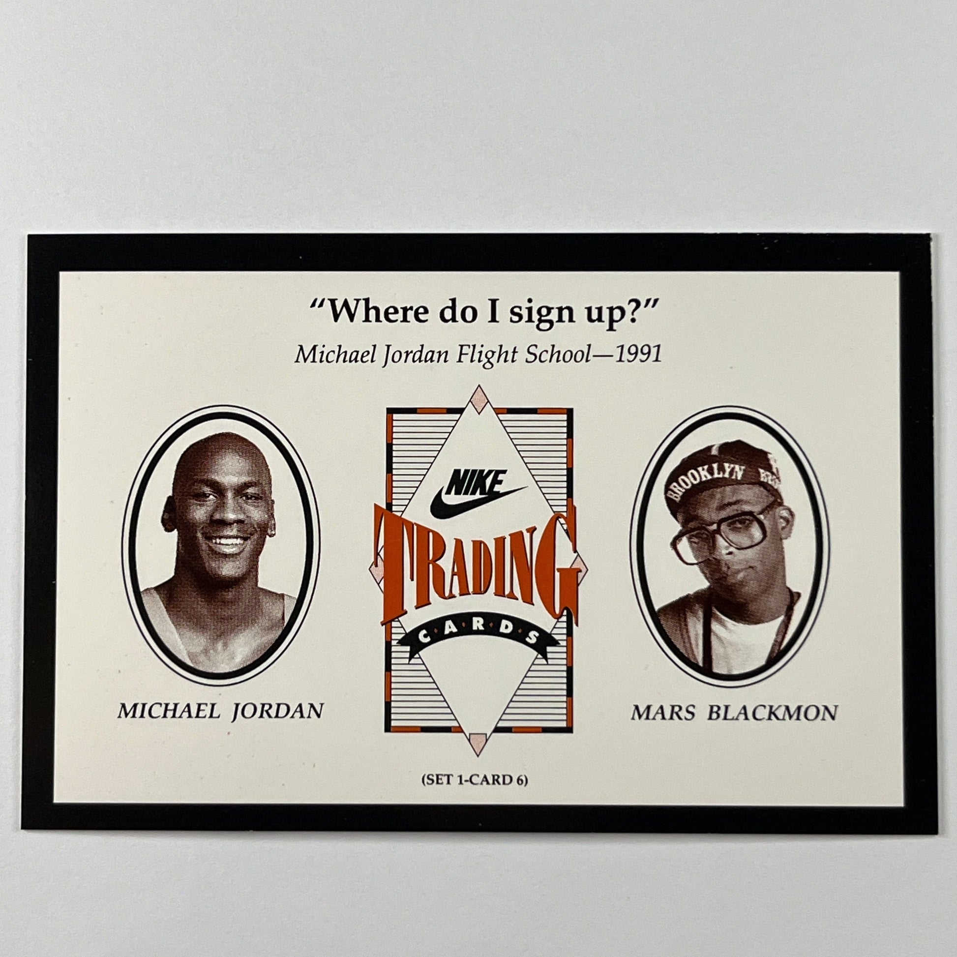 1991 Nike Trading Cards Michael Jordan 6 Card Set | Local Legends Cards & Collectibles