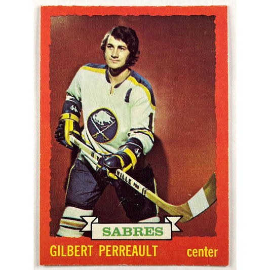 1972-73 O-Pee-Chee Gilbert Perreault #70 | Local Legends Cards & Collectibles
