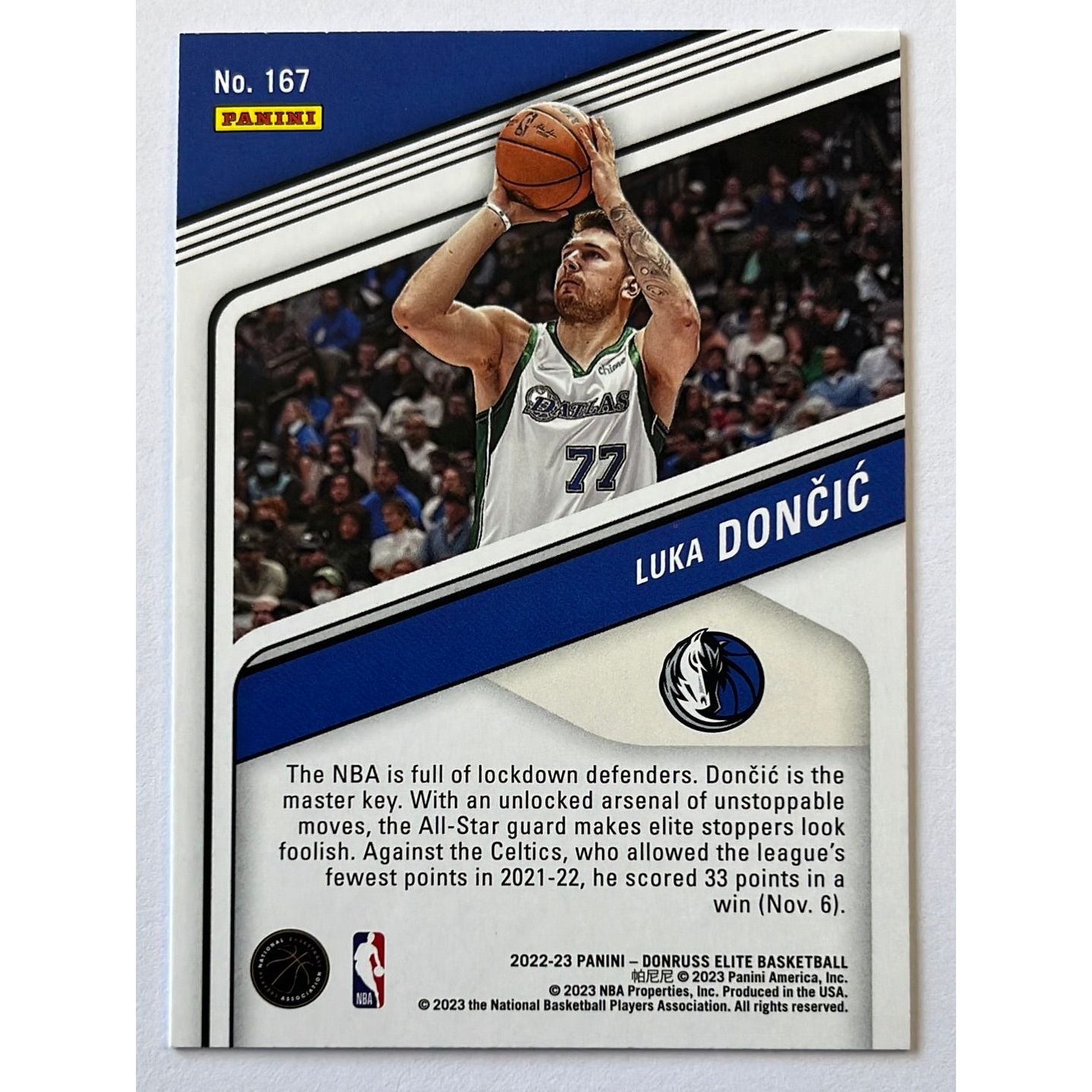 2022-23 Donruss Elite Luka Doncic | Local Legends Cards & Collectibles