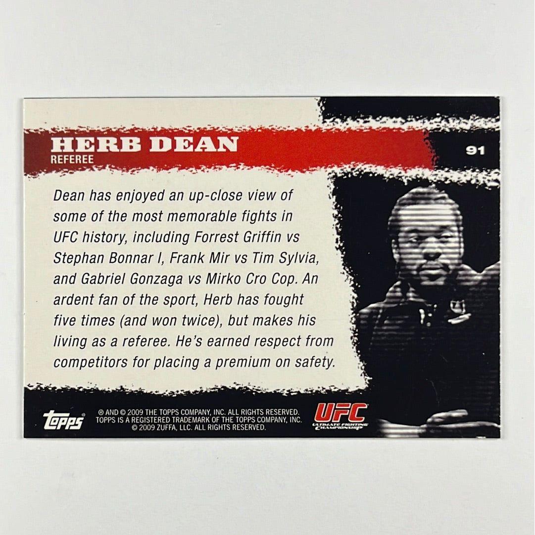 2009 Topps 1st Round Herb Dean RC
