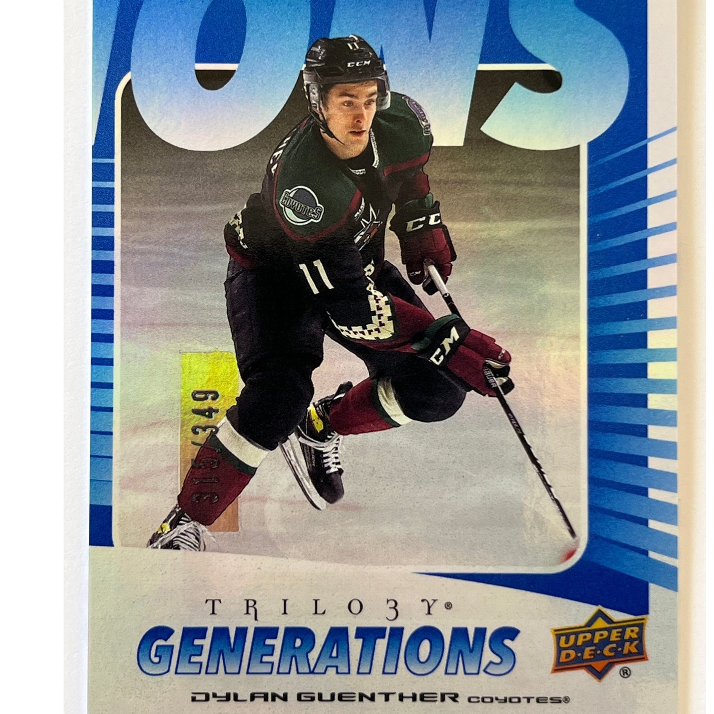 2023-24 Trilogy Dylan Guenther Generations RC /349