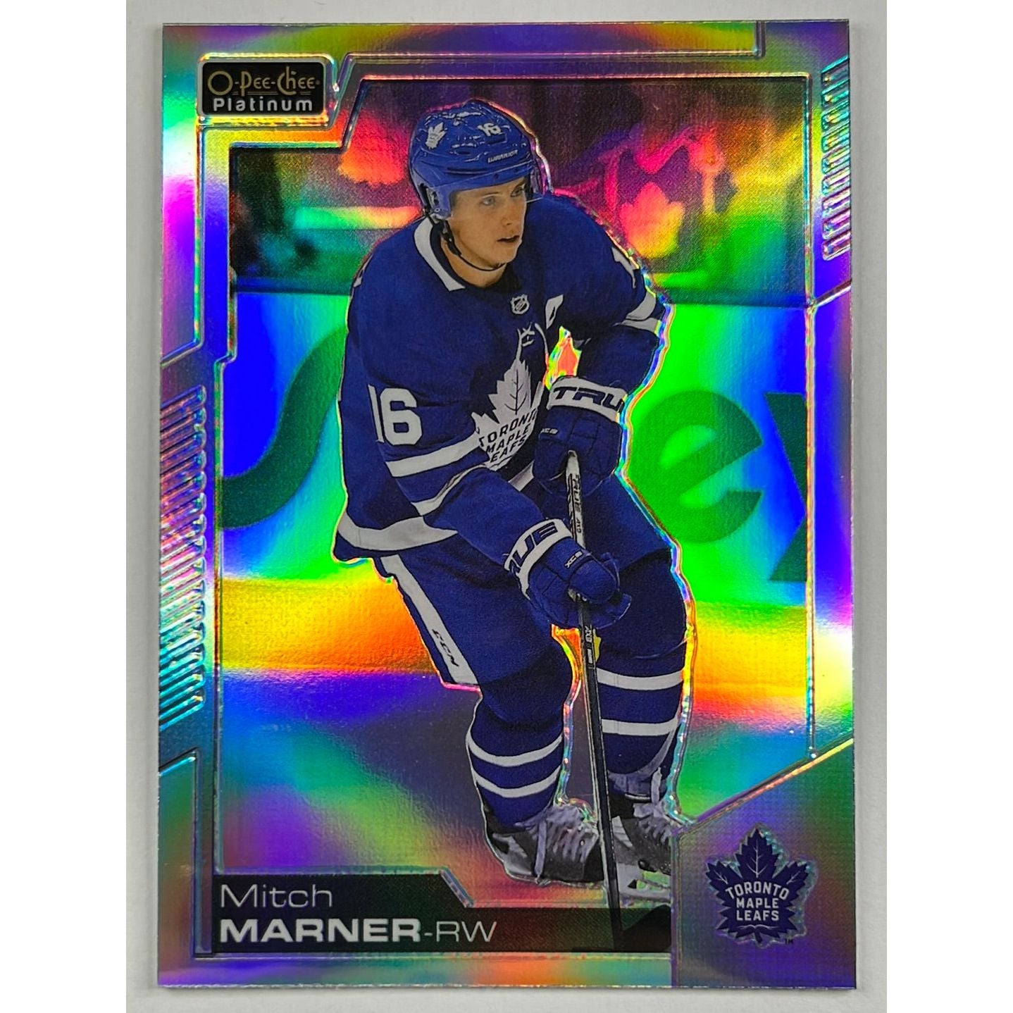 2020-21 O-Pee-Chee Platinum Mitch Marner Rainbow