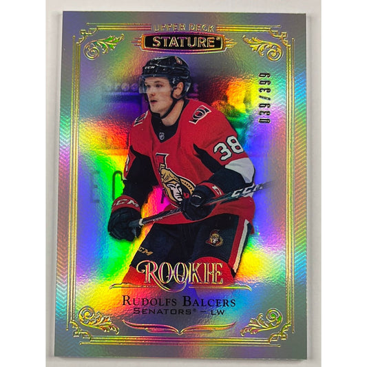 2019-20 Stature Rudolfs Balcers Rookie /399 | Local Legends Cards & Collectibles