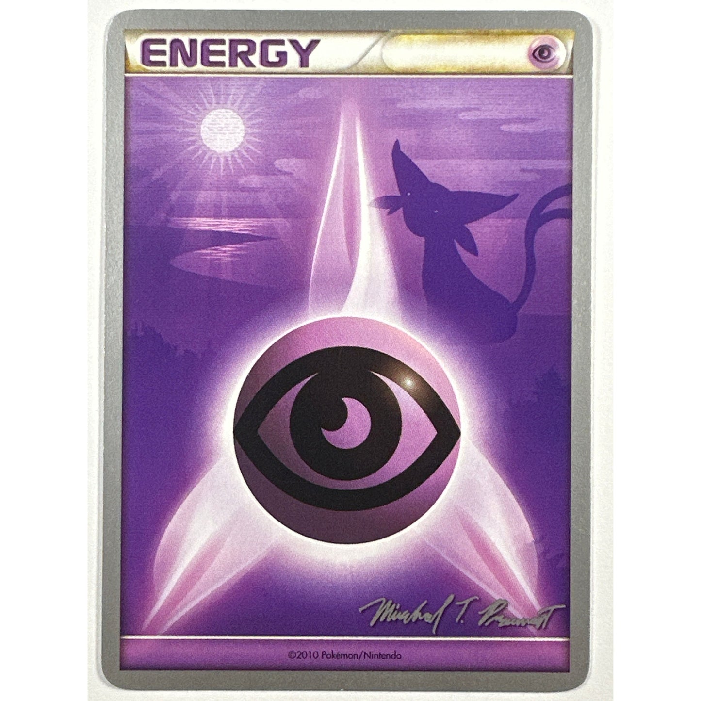 2010 Pokemon World Championships Psychic Energy Non Holo