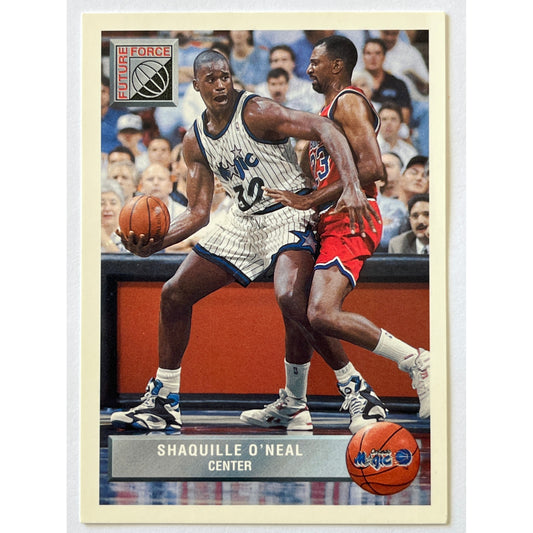 1992-93 Upper Deck Shaquille O’Neal Future Force RC | Local Legends Cards & Collectibles