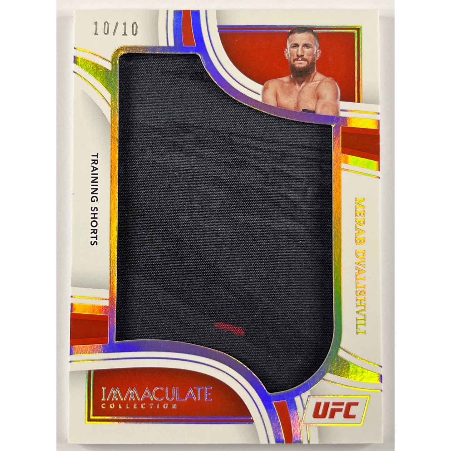 2023 Immaculate Collection Merab Dvalishvili Fighter Worn Material 10/10 | Local Legends Cards & Collectibles