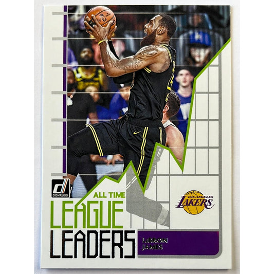 2020-21 Donruss LeBron James All Time League Leaders | Local Legends Cards & Collectibles
