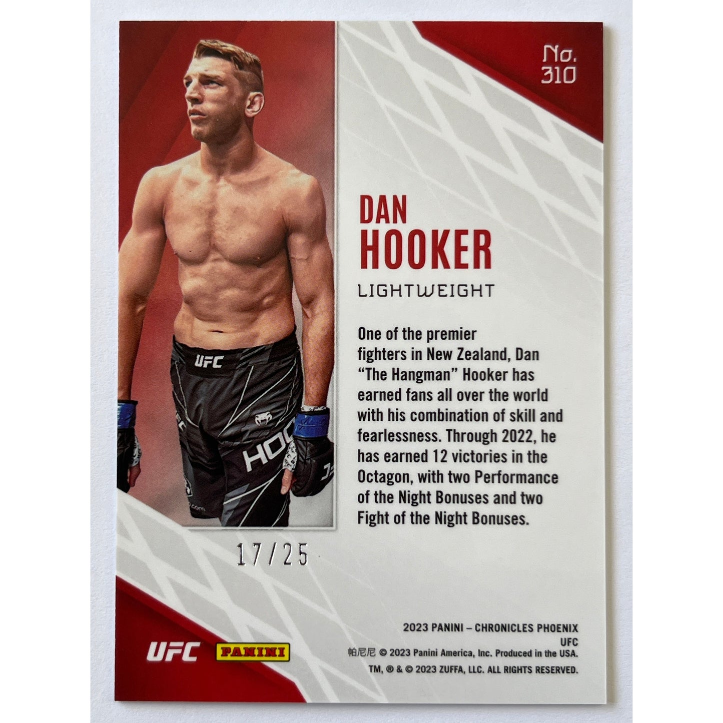 2023 Chronicles Phoenix Dan Hooker Cracked Ice Prizm /25 | Local Legends Cards & Collectibles