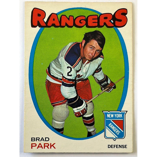 1971-72 O-Pee-Chee Brad Park #40 | Local Legends Cards & Collectibles