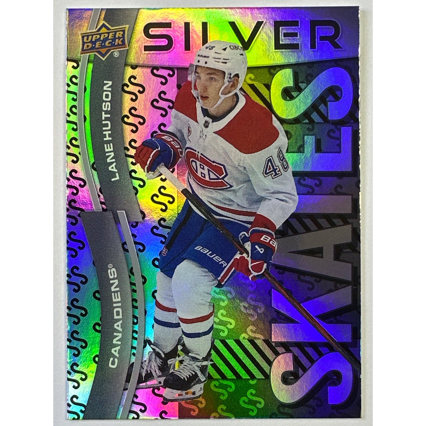 2024-25 Extended Series Lane Hutson Silver Skates RC
