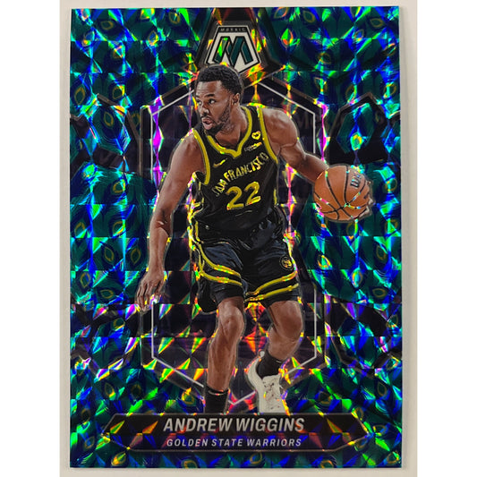 2023-24 Mosaic Andrew Wiggins Peacock Prizm SSP | Local Legends Cards & Collectibles