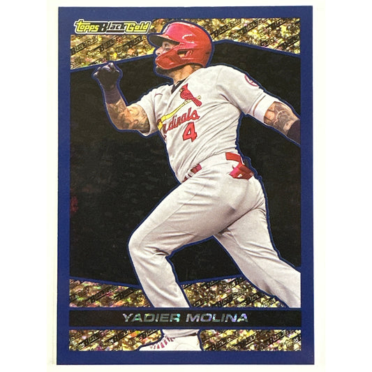 2021 Topps Black Gold Yadier Molina Refractor | Local Legends Cards & Collectibles