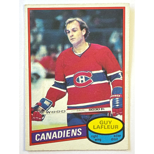 1980-81 O-Pee-Chee Guy Lafleur #10