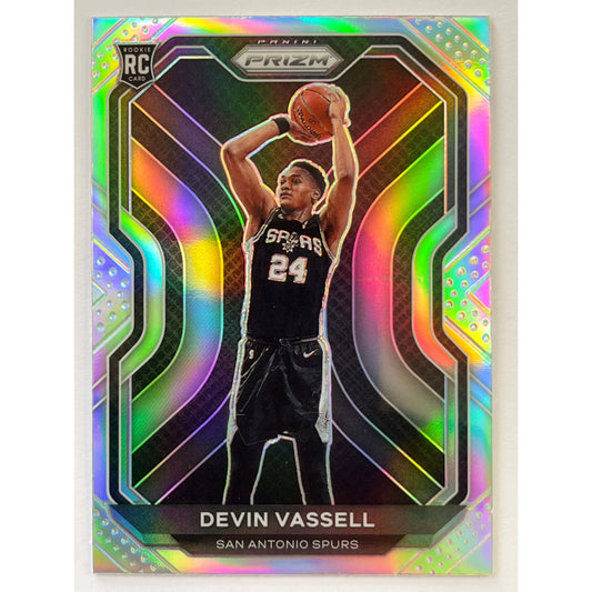 2019-20 Prizm Devin Vassell Silver Holo Prizm RC | Local Legends Cards & Collectibles
