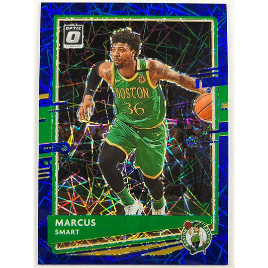 2020-21 Optic Marcus Smart Blue Velocity Prizm | Local Legends Cards & Collectibles