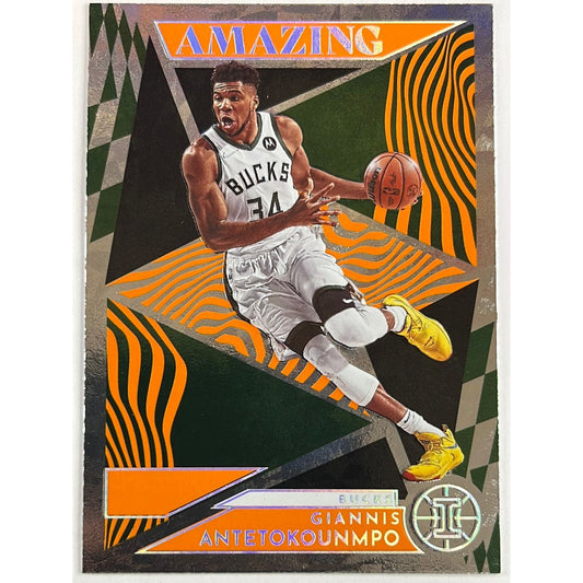 2021-22 Illusions Giannis Antetokounmpo Amazing | Local Legends Cards & Collectibles
