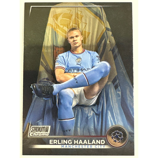 2023 Topps Stadium Club Chrome Erling Haaland