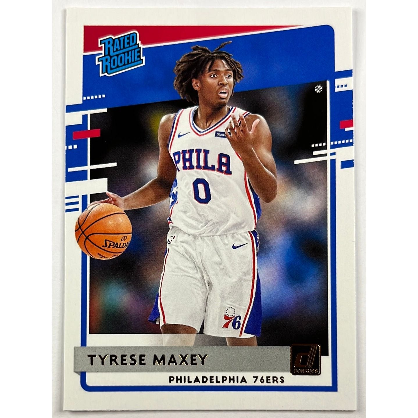 2020-21 Donruss Tyrese Maxey Rated Rookie | Local Legends Cards & Collectibles