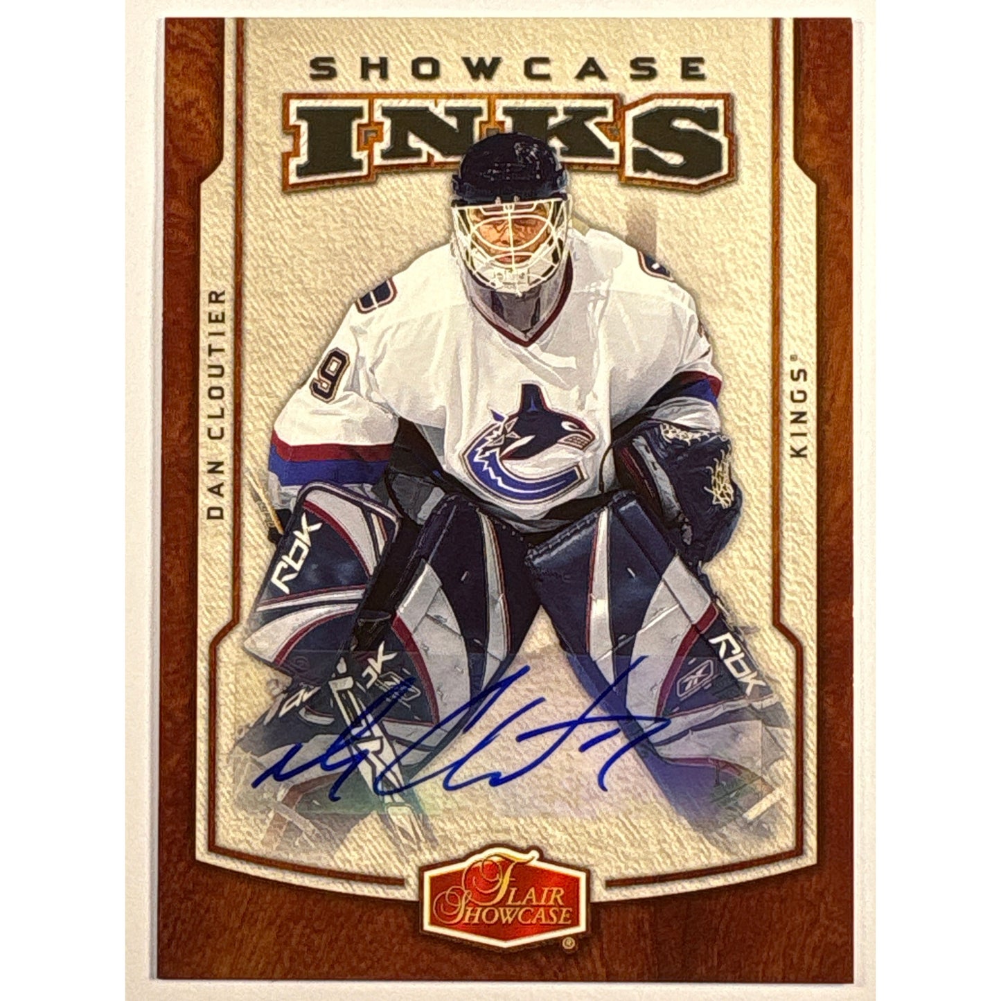 2006-07 Flair Showcase Dan Cloutier Showcase Inks