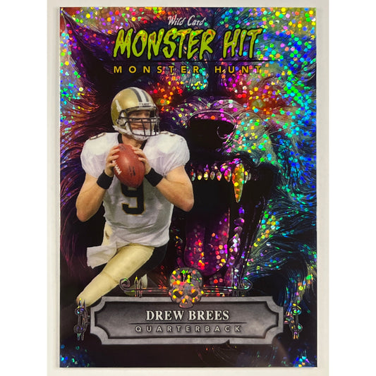 2024 Wild Card Drew Brees Monster Hit 1/1 | Local Legends Cards & Collectibles