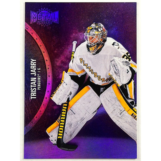 2021-22 Metal Universe Tristan Jarry Purple Spectrum /199 | Local Legends Cards & Collectibles