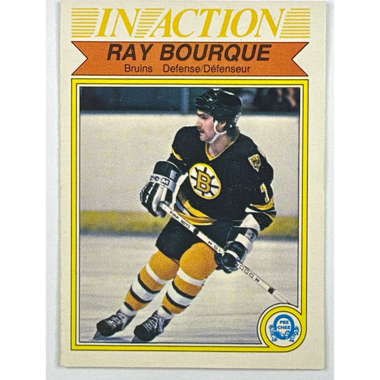 1982-83 O-Pee-Chee Ray Bourque In Action | Local Legends Cards & Collectibles