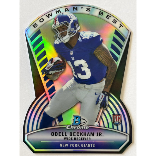 2014 Bowman Chrome Odell Beckham Jr. Bowman’s Best Rookie Refractor | Local Legends Cards & Collectibles