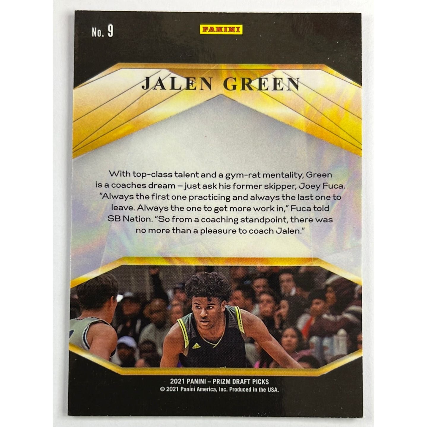 2021 Prizm DP Jalen Green Brilliance RC | Local Legends Cards & Collectibles