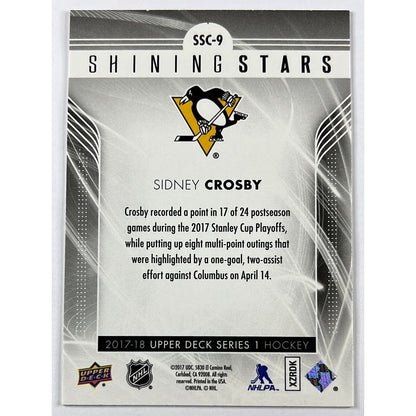 2017-18 Upper Deck Sidney Crosby Shining Stars