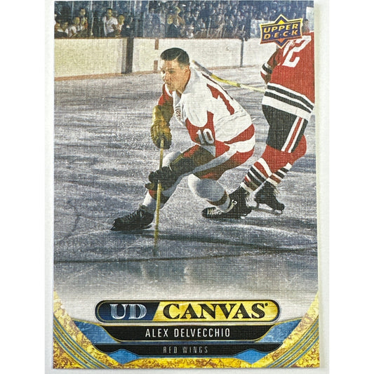 2024-25 Series 2 Alex Delvecchio UD Canvas | Local Legends Cards & Collectibles