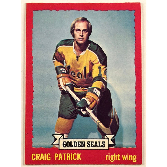 1973-74 O-Pee-Chee Craig Patrick #52