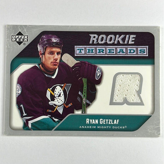 2005-06 Upper Deck Ryan Getzlaf Rookie Threads | Local Legends Cards & Collectibles
