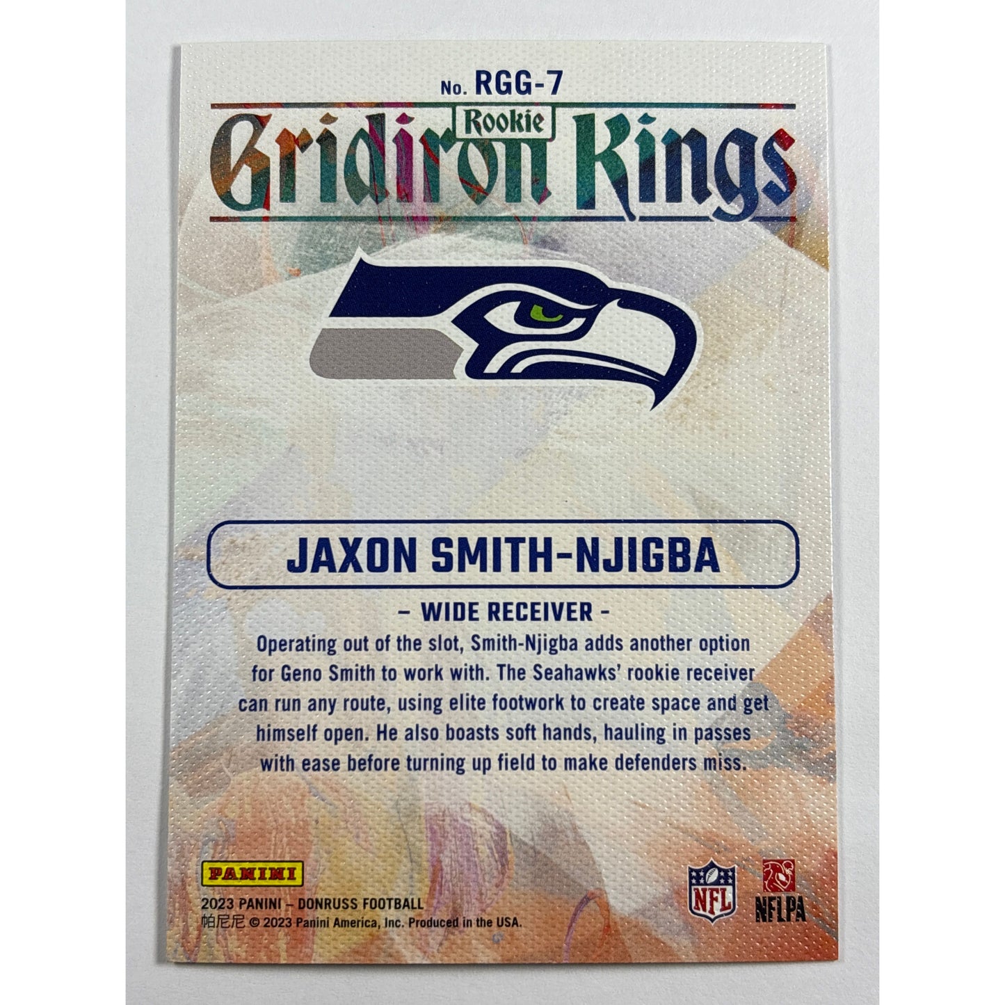 2023 Donruss Jaxon Smith-Njigba Gridiron Kings Rookie | Local Legends Cards & Collectibles