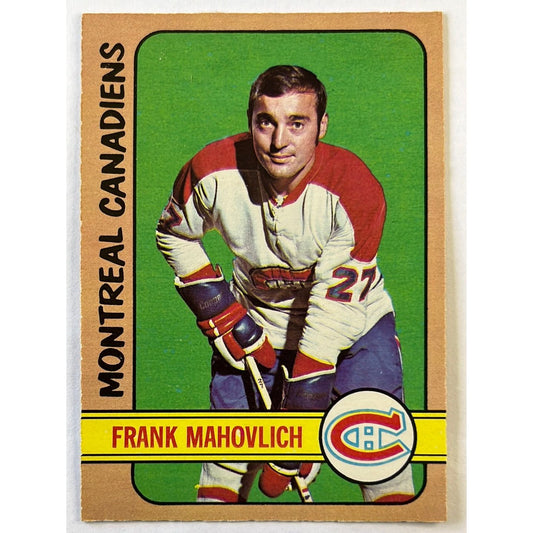 1972-73 O-Pee-Chee Frank Mahovlich #102 | Local Legends Cards & Collectibles