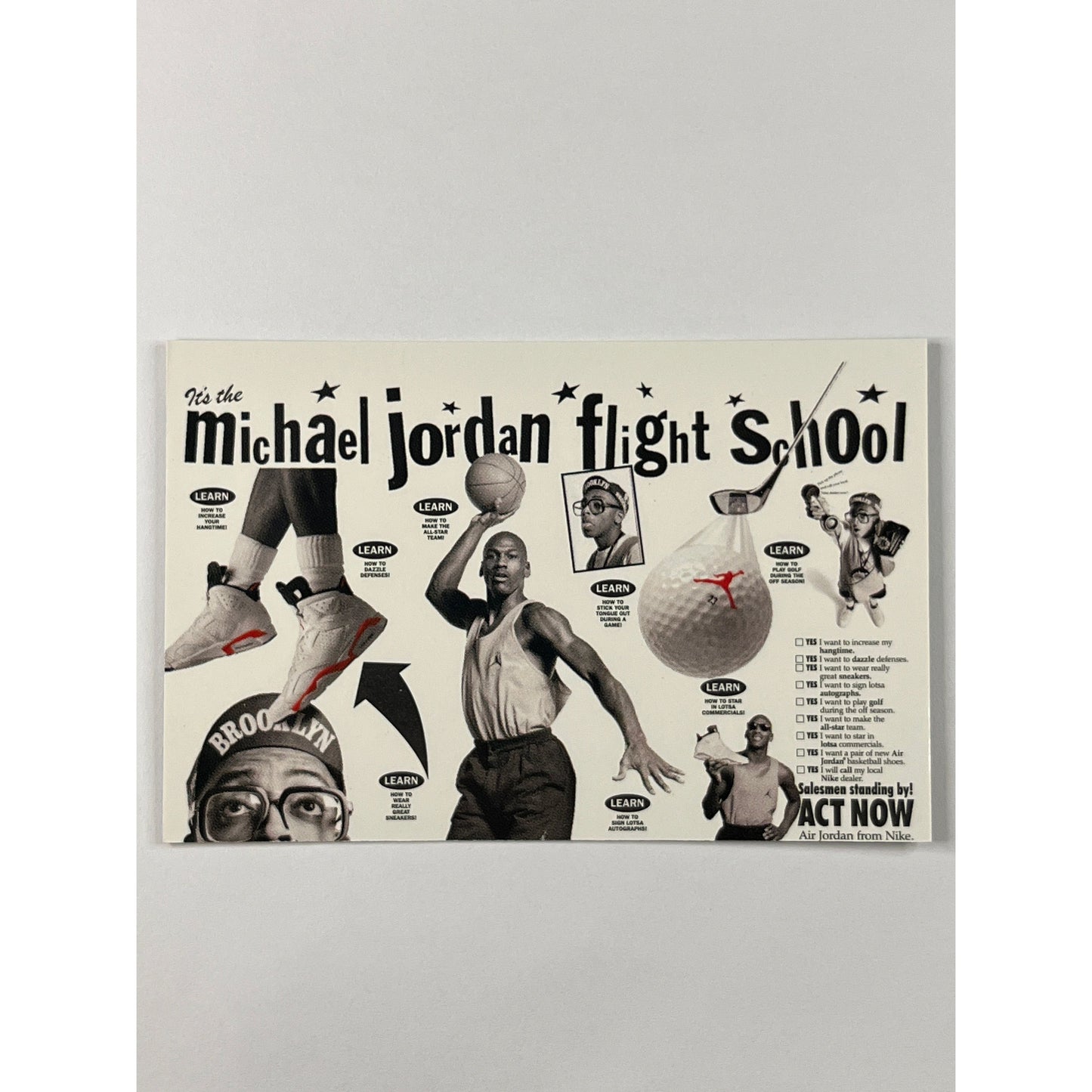 1991 Nike Trading Cards Michael Jordan 6 Card Set | Local Legends Cards & Collectibles