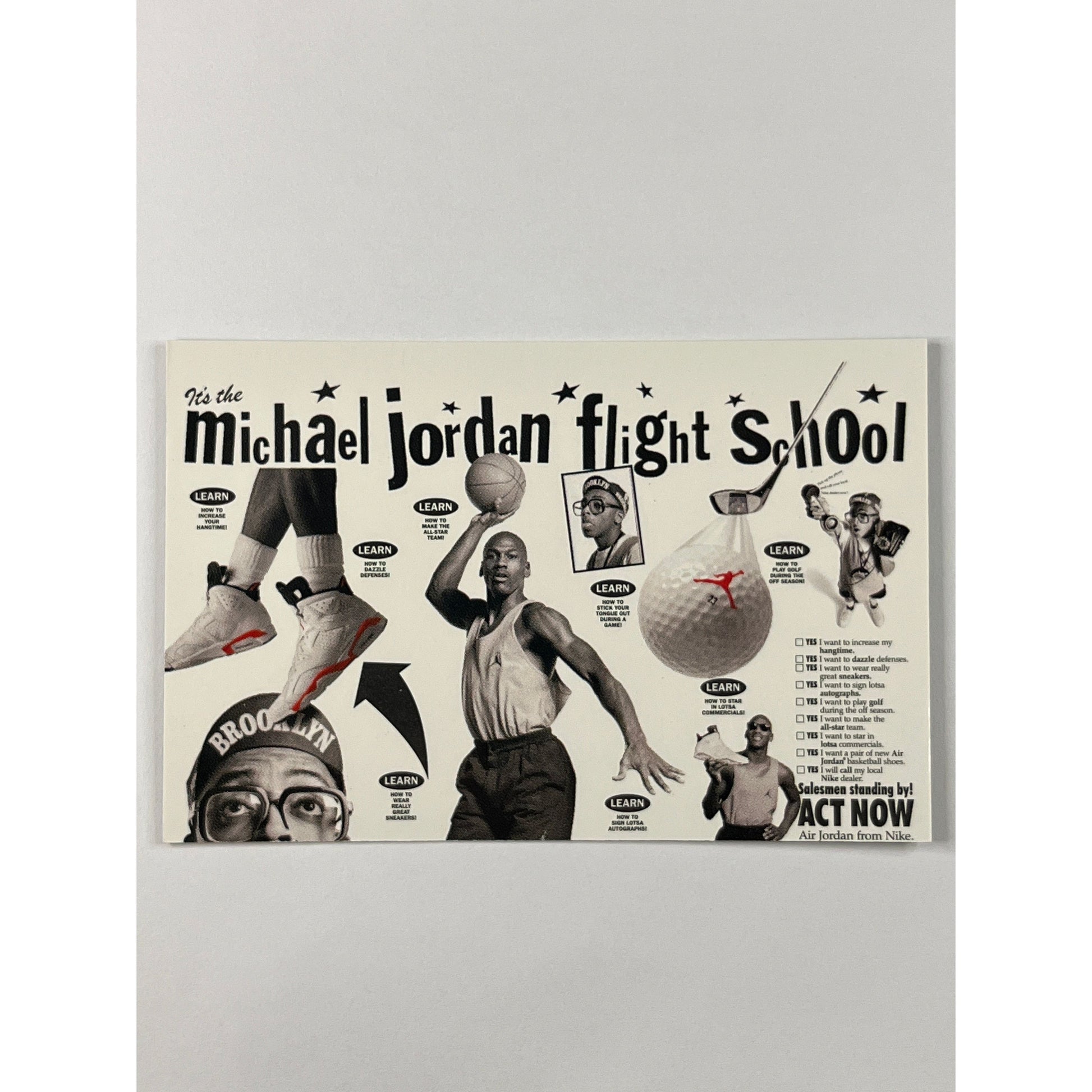 1991 Nike Trading Cards Michael Jordan 6 Card Set | Local Legends Cards & Collectibles