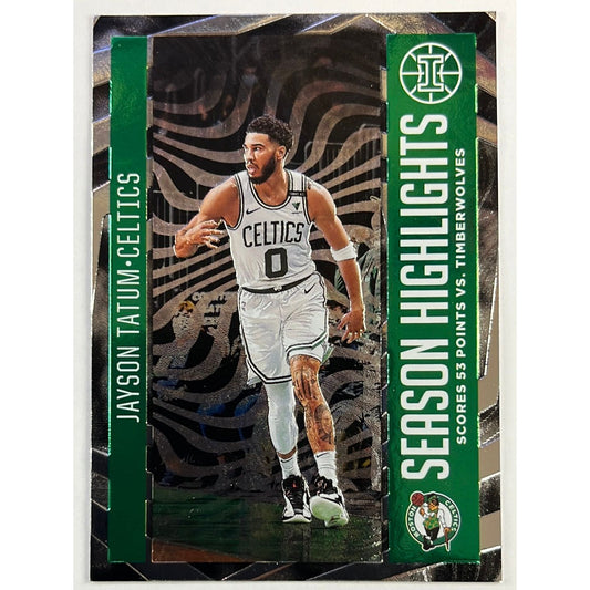 2020-21 Illusions Jayson Tatum Season Highlights | Local Legends Cards & Collectibles