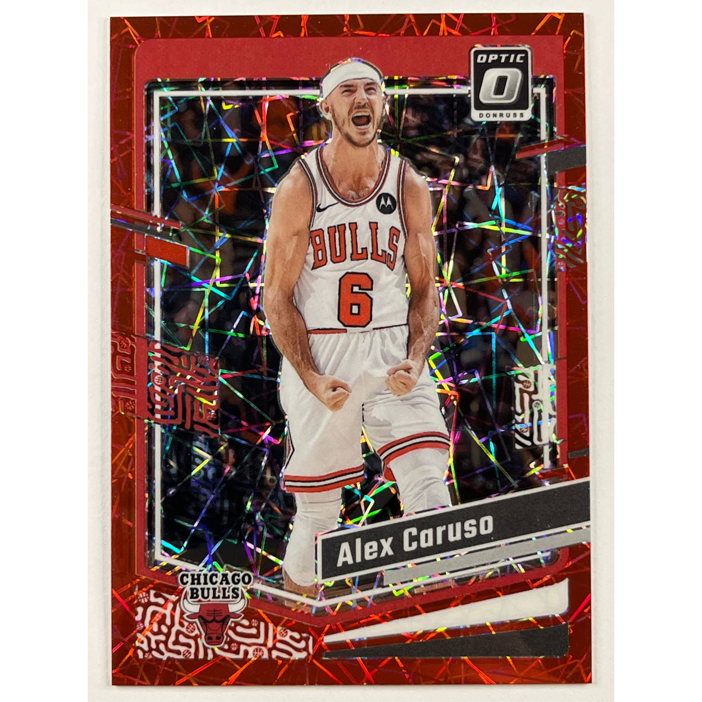 2023-24 Donruss Optic Alex Caruso Red Velocity Prizm /299