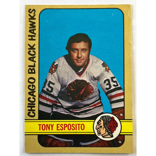 1972-73 O-Pee-Chee Tony Esposito #137 | Local Legends Cards & Collectibles