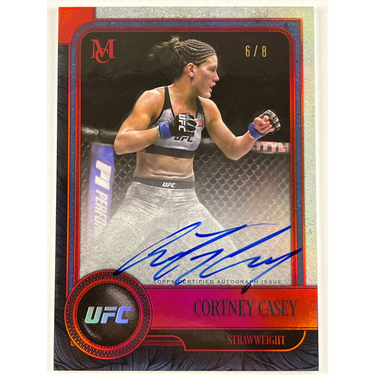 2019 Topps Museum Collection Cortney Casey Archival Autograph /8 | Local Legends Cards & Collectibles
