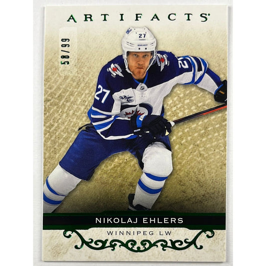 2021-22 Artifacts Nikolaj Ehlers Emerald /99 | Local Legends Cards & Collectibles