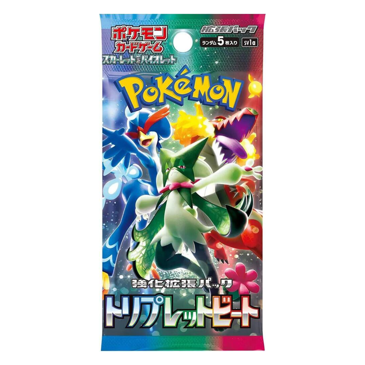Pokémon Japanese Triple Beat Booster Pack (Scarlet & Violet Base) | Local Legends Cards & Collectibles