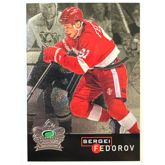 1995-96 Parkhurst Sergei Fedorov Crown Collection