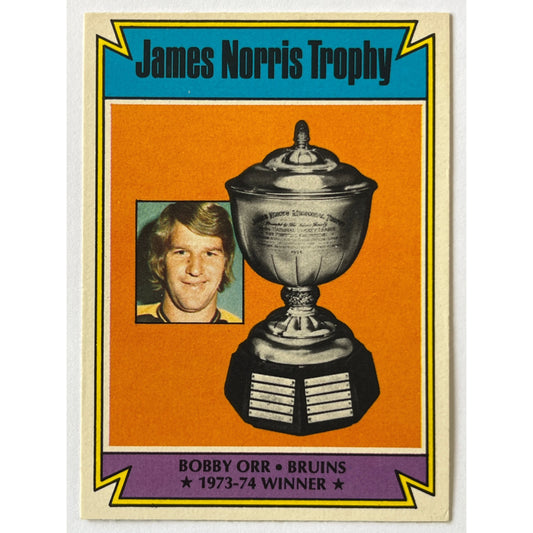 1974-75 O-Pee-Chee Bobby Orr Norris #248 | Local Legends Cards & Collectibles