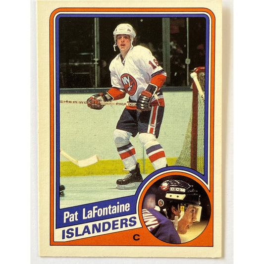 1984-85 O-Pee-Chee Pat Lafontaine RC | Local Legends Cards & Collectibles