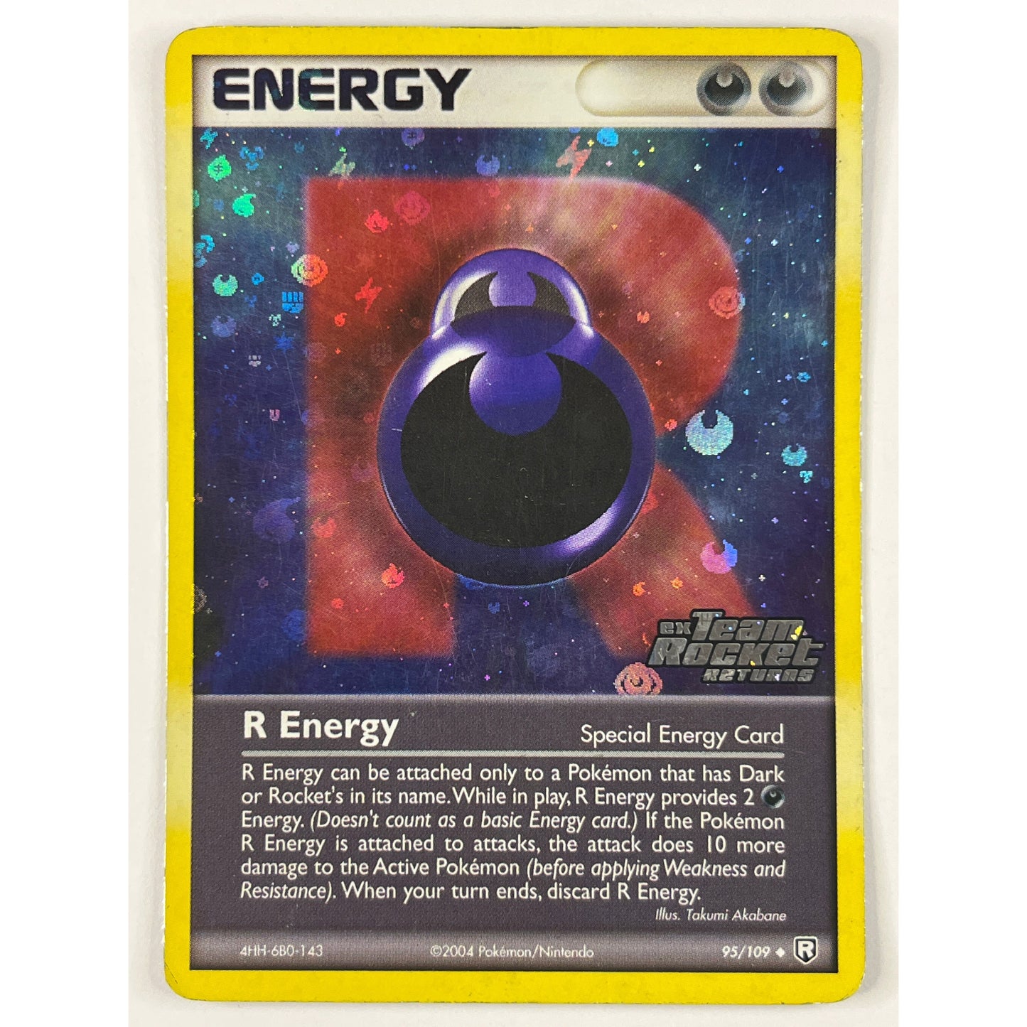 *STAMPED R Energy Uncommon Reverse Holo 95/109