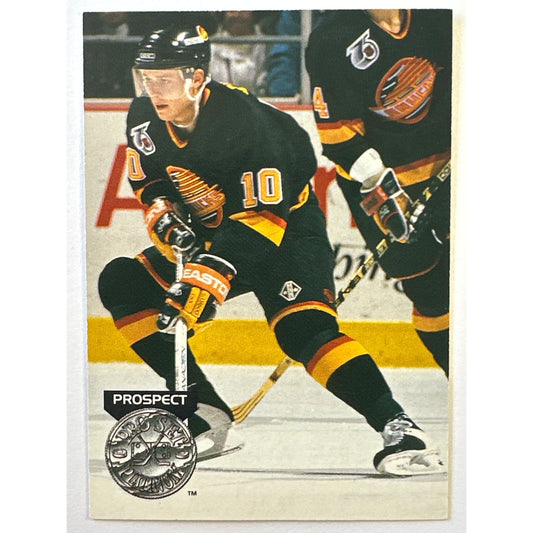 1992-93 Pro Set Platinum Pavel Bure Platinum Prospect RC