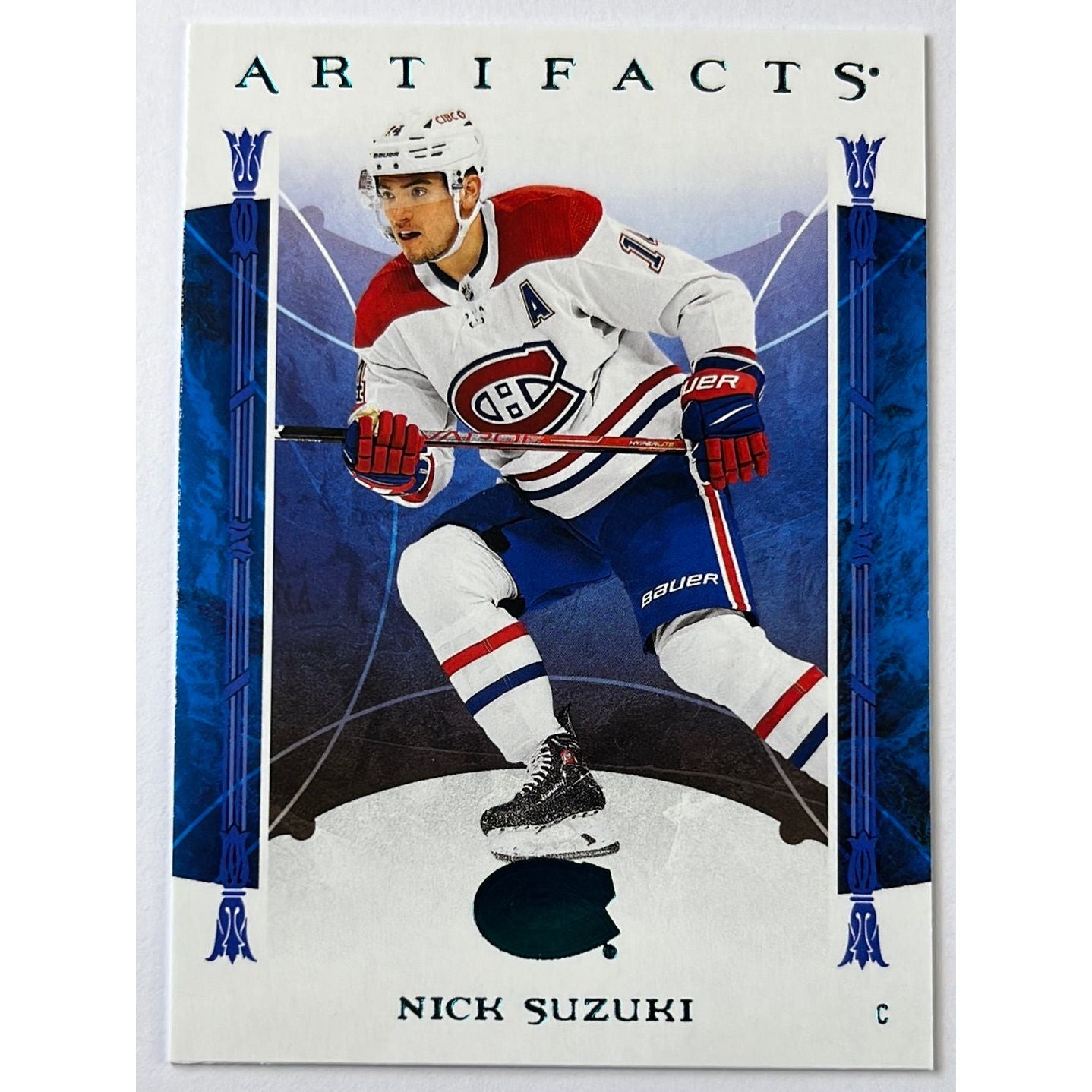 2022-23 Artifacts Nick Suzuki Teal Parallel | Local Legends Cards & Collectibles